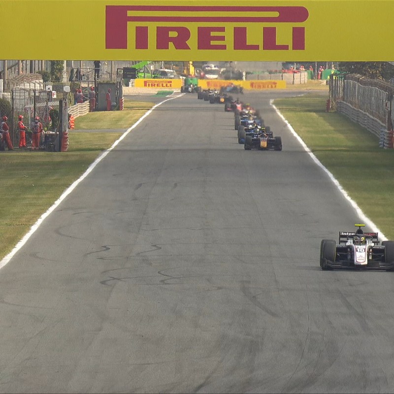 Italian F2: Pourchaire takes convincing win in frenetic first&nbsp;race